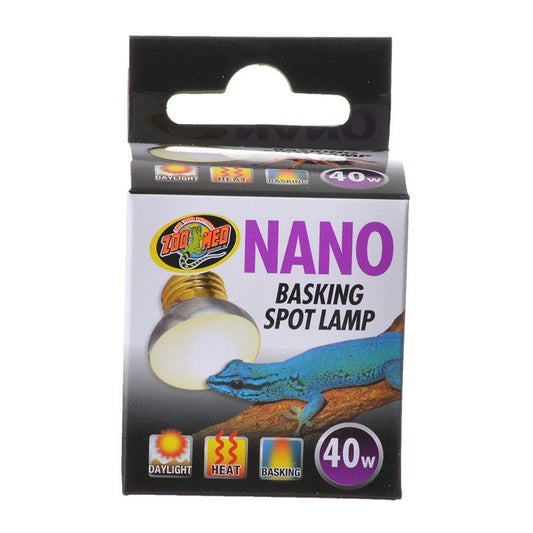 Zoo Med Nano Basking Spot Lamp-Reptile-Zoo Med-40 Watt-