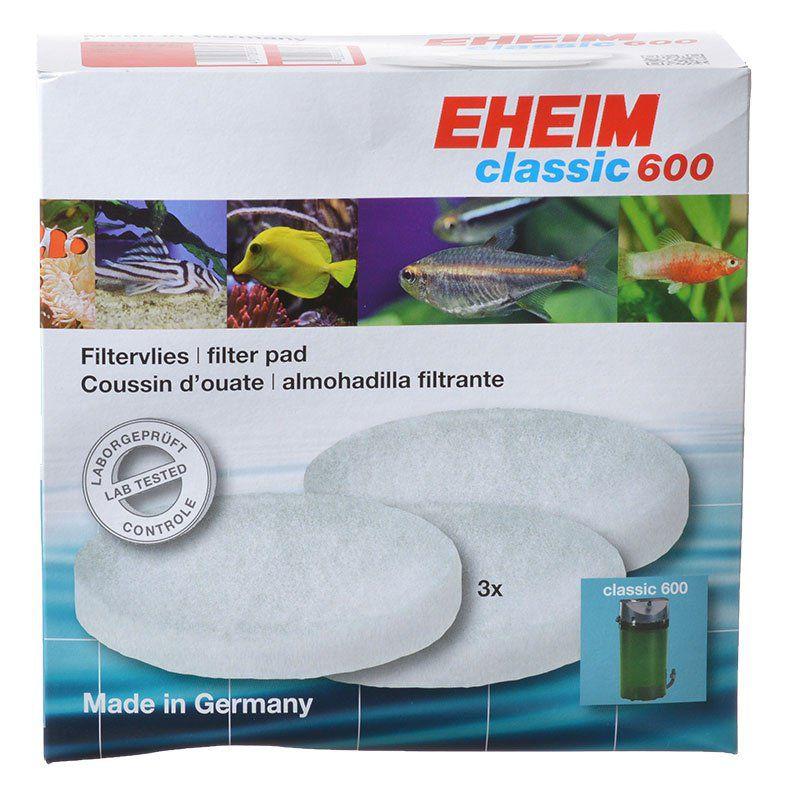 Eheim Classic 600 Fine Foam Filter Pad-Fish-Eheim-3 Pack-