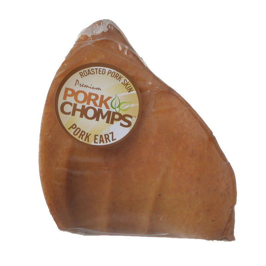 Pork Chomps Roasted Pork Skin Pig Earz-Dog-Scott Pet-1 Pack-