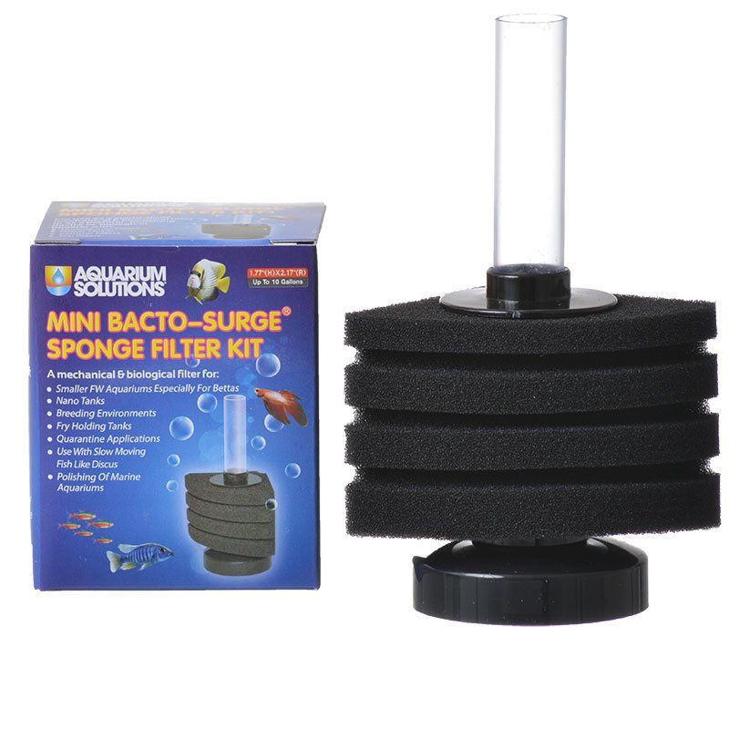 Hikari Aquarium Solutions Bacto-Surge Foam Filter-Fish-Hikari-Mini - (Aquariums up to 10 Gallons)-