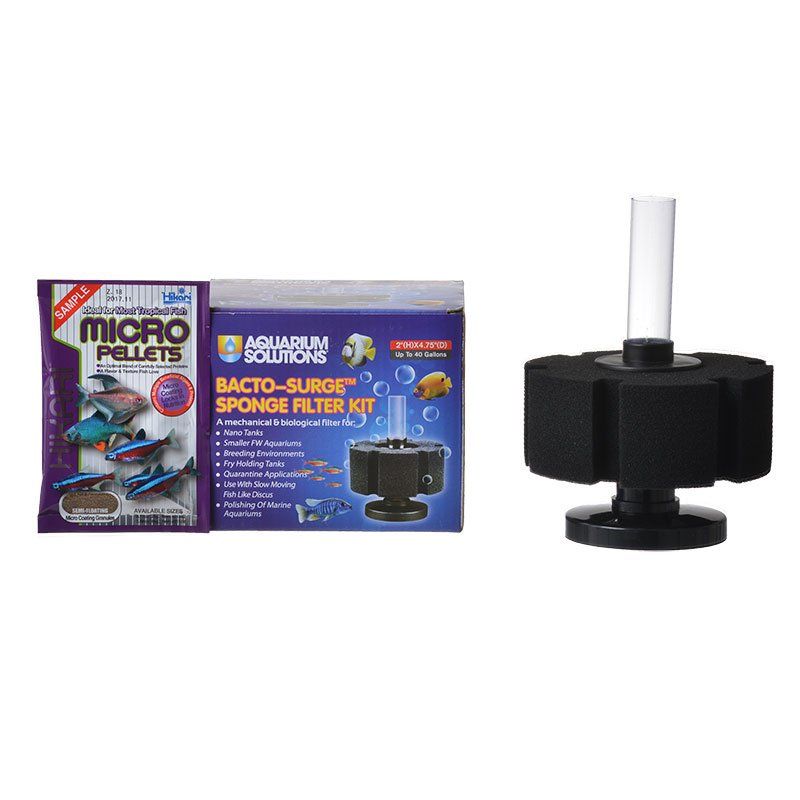 Hikari Aquarium Solutions Bacto-Surge Foam Filter-Fish-Hikari-Small - (Aquariums up to 40 Gallons)-