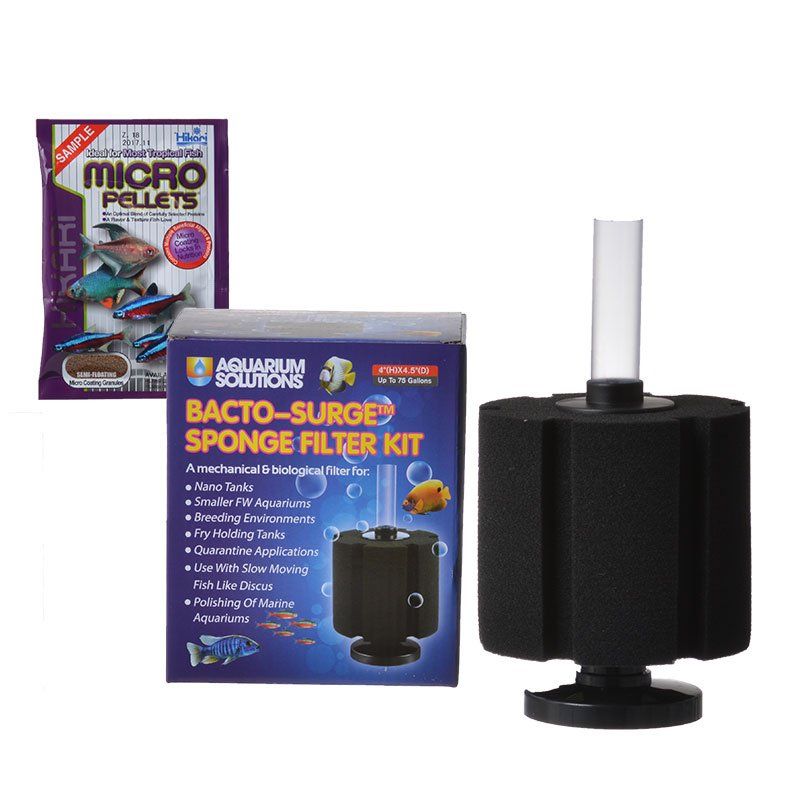 Hikari Aquarium Solutions Bacto-Surge Foam Filter-Fish-Hikari-Large - (Aquariums up to 75 Gallons)-