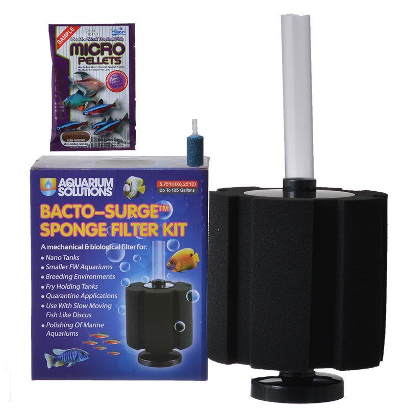 Hikari Aquarium Solutions Bacto-Surge Foam Filter-Fish-Hikari-X-Large - (Aquariums up to 125 Gallons)-