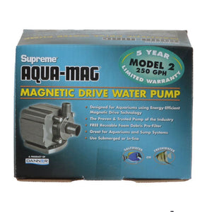 Supreme Aqua-Mag Magnetic Drive Water Pump-Fish-Supreme-Aqua-Mag 2 Pump (250 GPH)-