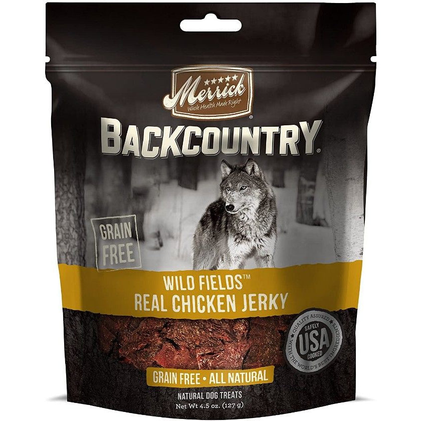 Merrick Backcountry Wild Prairie Real Chicken Jerky-Dog-Merrick-4.5 oz-