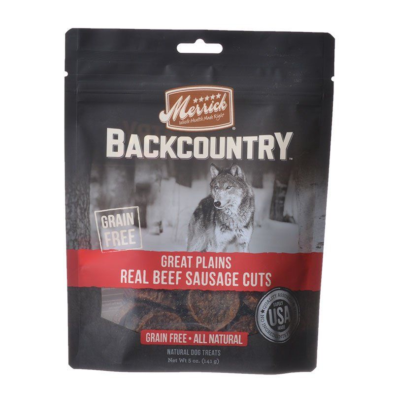 Merrick Backcountry Great Plains Real Beef Sausage Cuts-Dog-Merrick-5 oz-