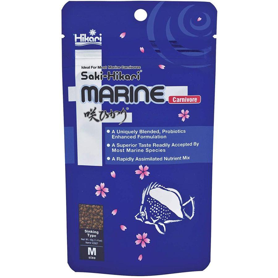 Hikari Saki-Hikari Marine Carnivore Food-Fish-Hikari-Medium Pellet - 1.41 oz-