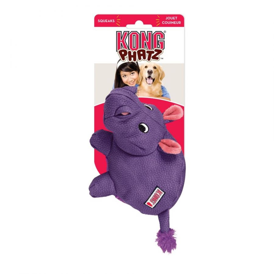 Kong Phatz Dog Toy - Hippo-Animals & Pet Supplies-BimBimPet-