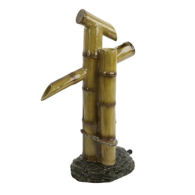 Tetra Pond Bamboo Pond Spitter-Fish-Tetra Pond-3.25"L x 7"W x 11"H-