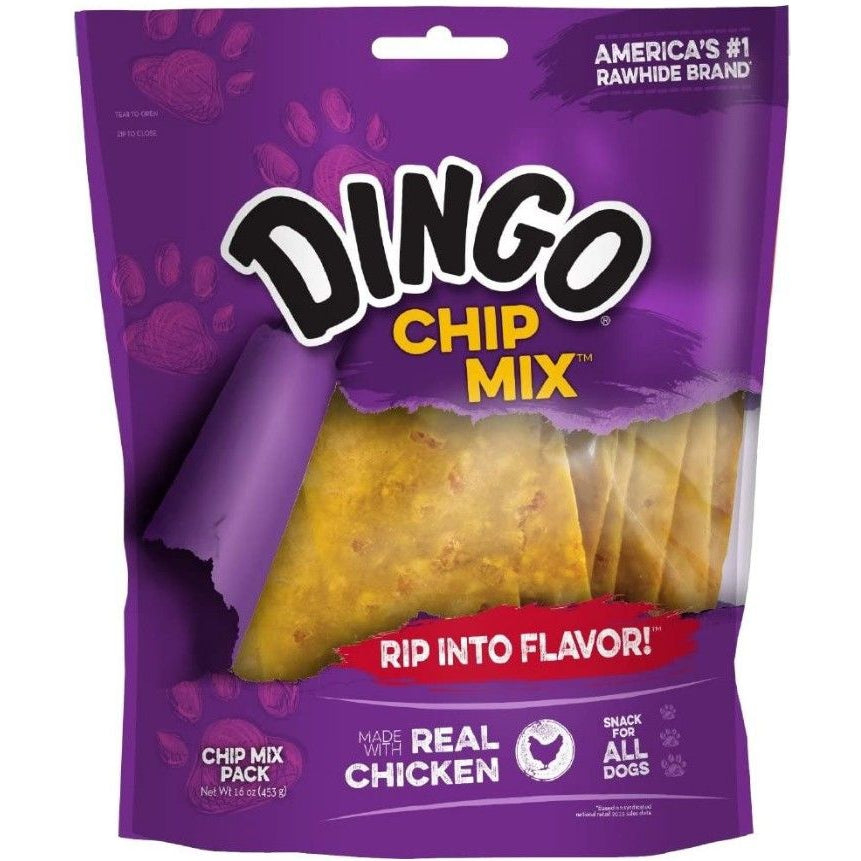 Dingo Chip Mix - Chicken in the Middle (No China Sourced Ingredients)-Dog-Dingo-16 oz-