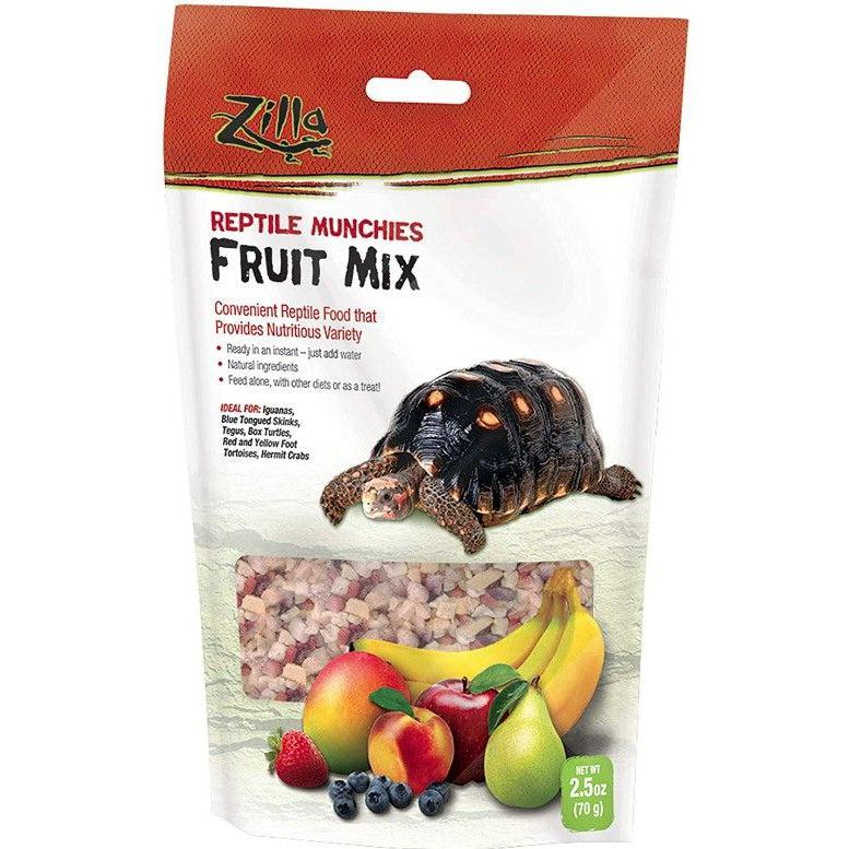 Zilla Reptile Munchies - Fruit Mix-Reptile-Zilla-2.5 oz-