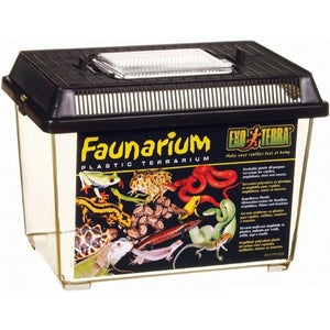 Exo-Terra Faunarium Plastic Terrarium-Reptile-Exo-Terra-Small - (9"L x 6"W x 6.5"H)-