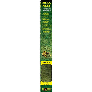 Exo-Terra Moss Mat Terrarium Substrate-Reptile-Exo-Terra-Small - (18"L x 18"W)-