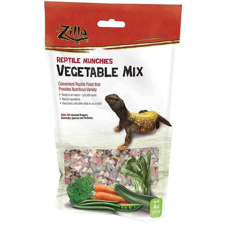 Zilla Reptile Munchies - Vegetable Mix-Reptile-Zilla-4 oz-