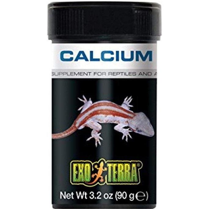 Exo-Terra Calcium Powder Supplement for Reptiles & Amphibians-Reptile-Exo-Terra-3.2 oz (90 g)-