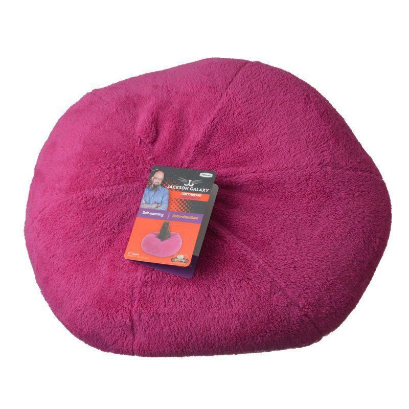 Petmate Jackson Galaxy Comfy Dumpling Self-Warming Cat Bed - Pink-Animals & Pet Supplies-BimBimPet-