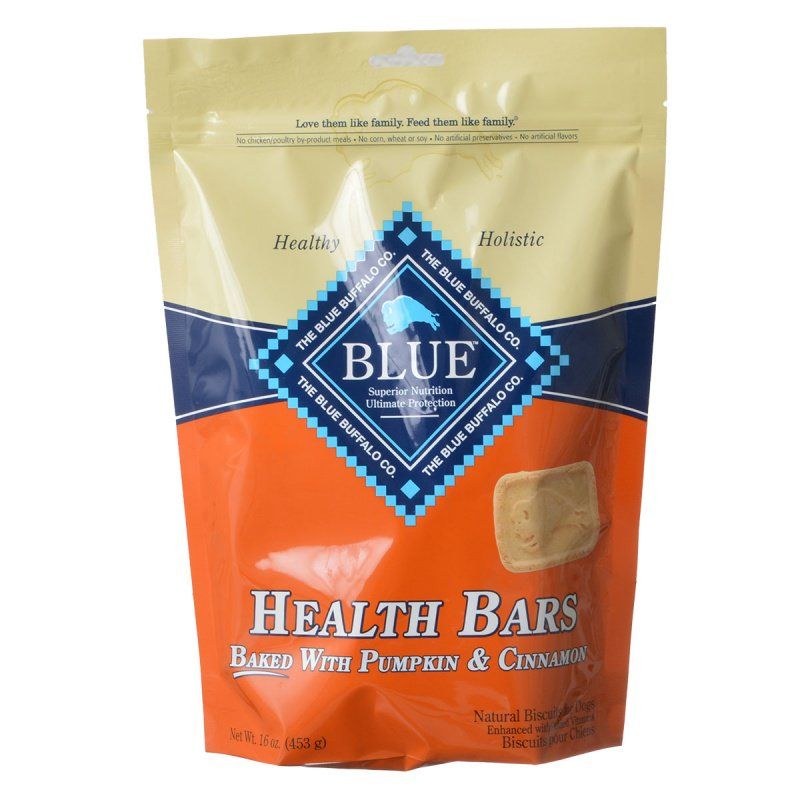 Blue Buffalo Health Bars Dog Biscuits - Baked with Pumpkin & Cinnamon-Animals & Pet Supplies-BimBimPet-