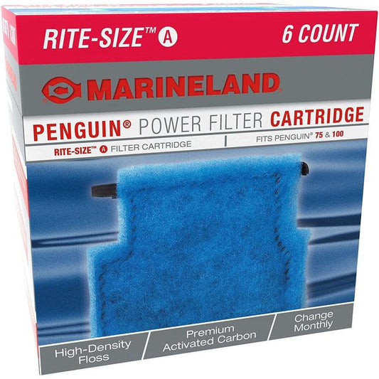 Marineland Rite-Size A Power Filter Cartridge-Fish-Marineland-6 Pack-