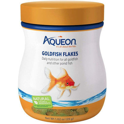 Aqueon Goldfish Flakes-Fish-Aqueon-1.02 oz-