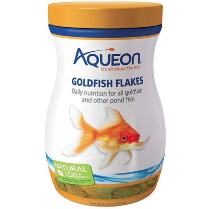 Aqueon Goldfish Flakes-Fish-Aqueon-7.12 oz-