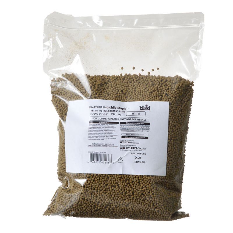 Hikari Cichlid Staple Food - Mini Pellet-Fish-Hikari-2.2 lbs-
