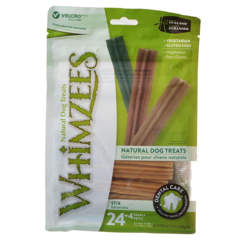 Whimzees Natural Dental Care Stix Dog Treats-Dog-Whimzees-Small - 28 Pack - (Dogs 15-25 lbs)-