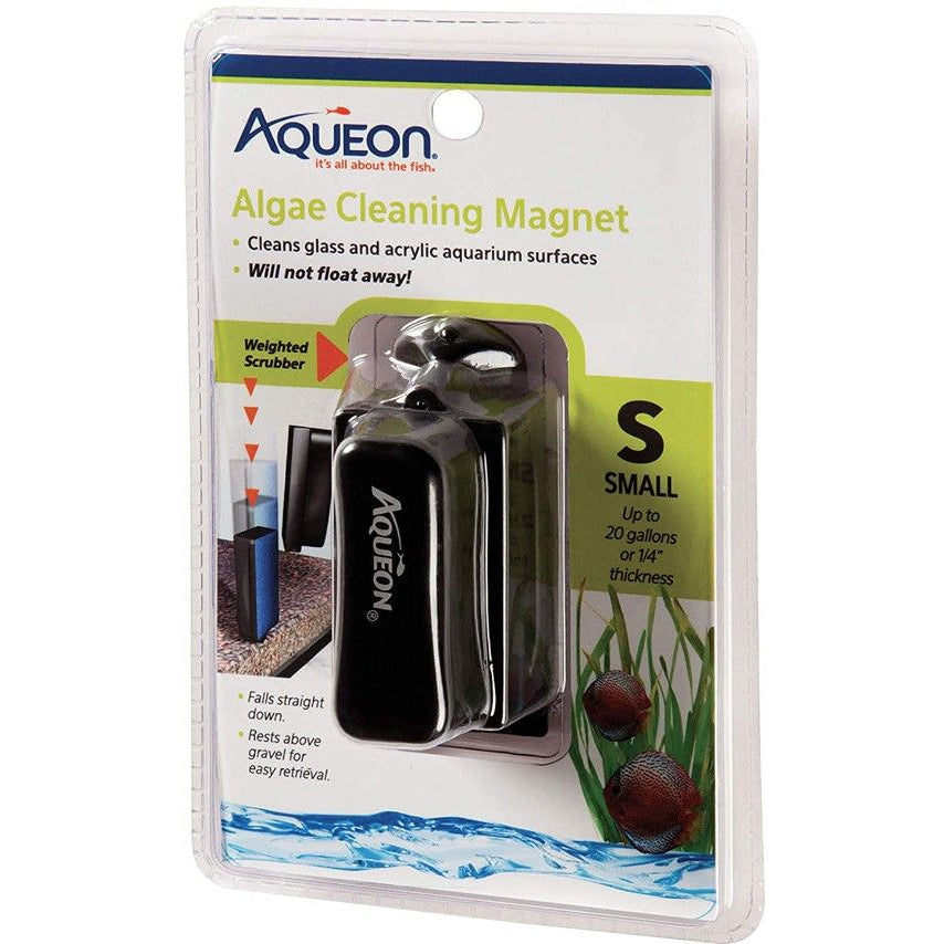 Aqueon Algae Cleaning Magnet-Fish-Aqueon-Small - (Up to 20 Gallons or 1/4" Thickness)-