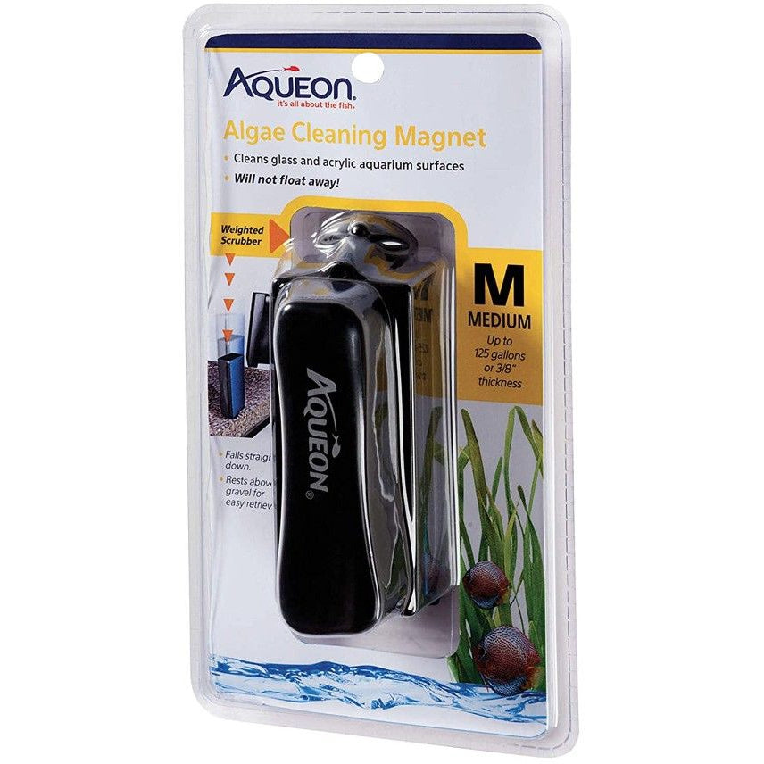 Aqueon Algae Cleaning Magnet-Fish-Aqueon-Medium - (Up to 125 Gallons or 3/8" Thickness)-