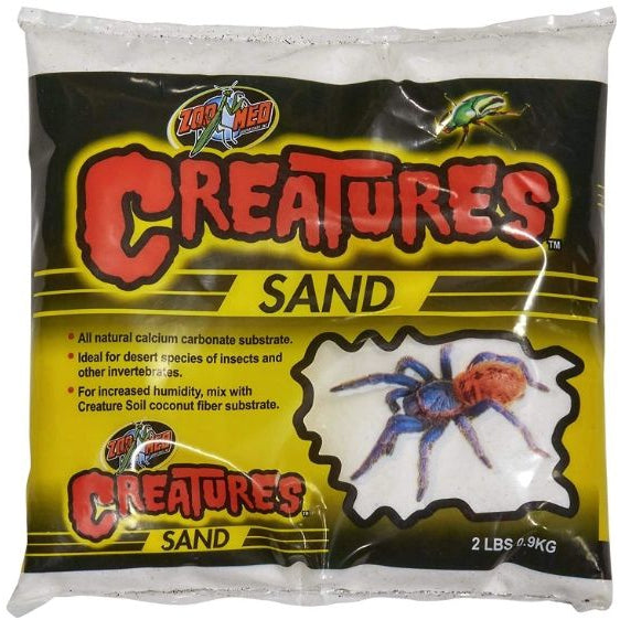 Zoo Med Creatures Sand - White-Reptile-Zoo Med-2 lbs (0.9 kg)-