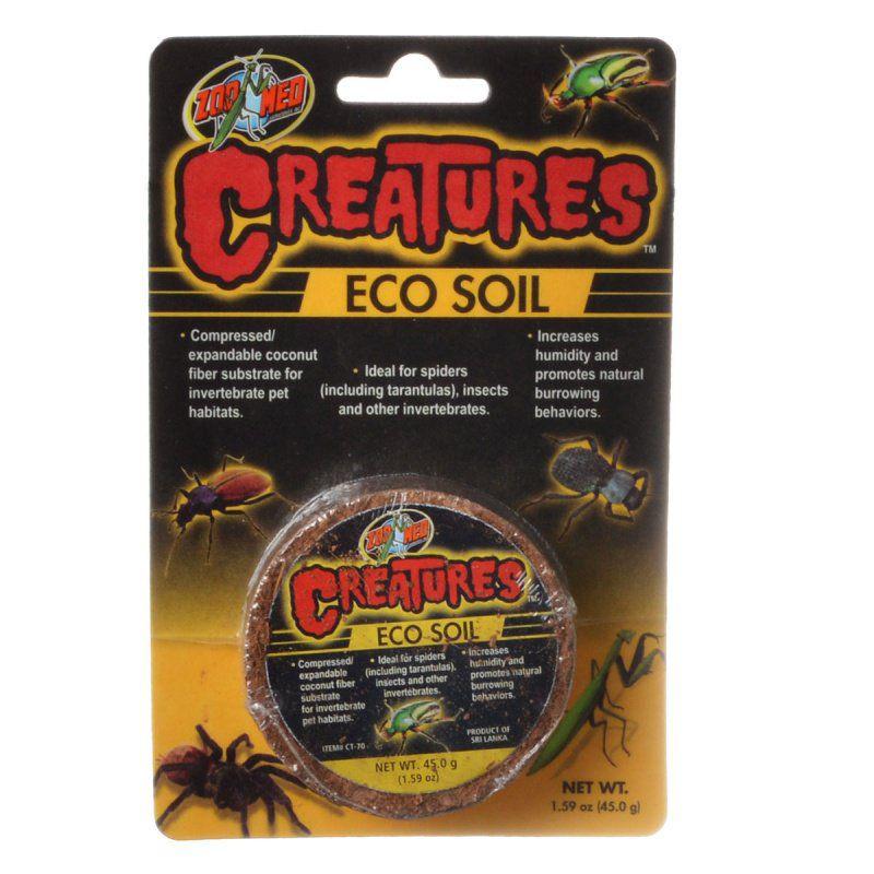 Zoo Med Creatures Eco Soil-Reptile-Zoo Med-1.59 oz (45 g)-