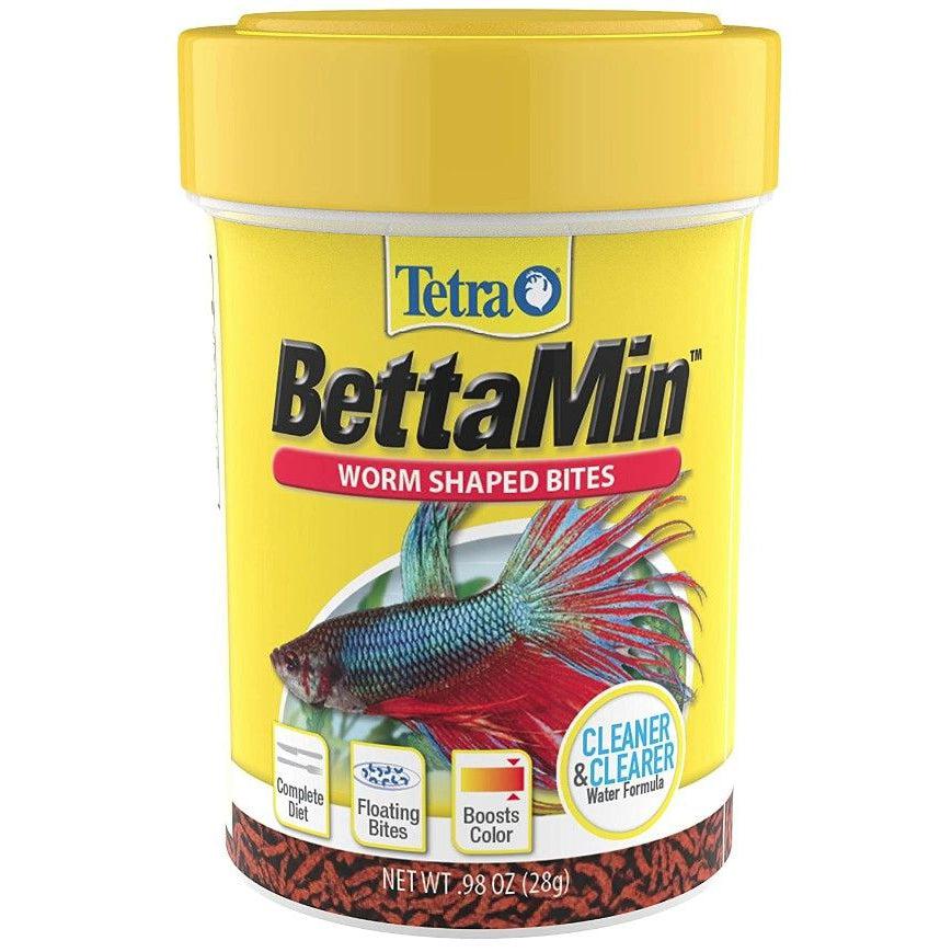 Tetra Betta Worm Shaped Bites-Fish-Tetra-0.98 oz-