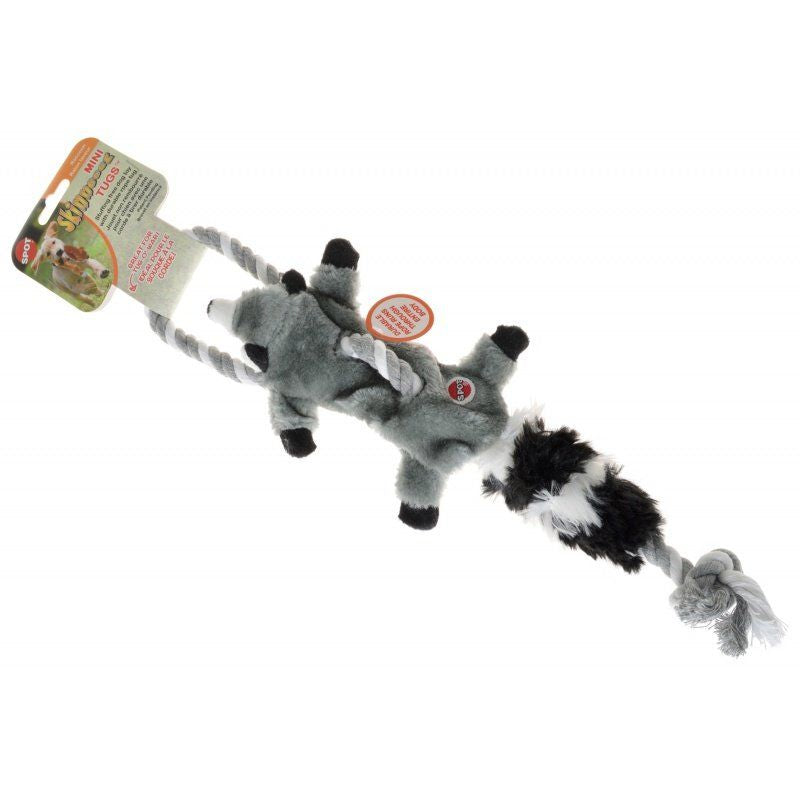 Spot Skinneeez Raccoon Tug Toy - Mini-Dog-Spot-1 Count-