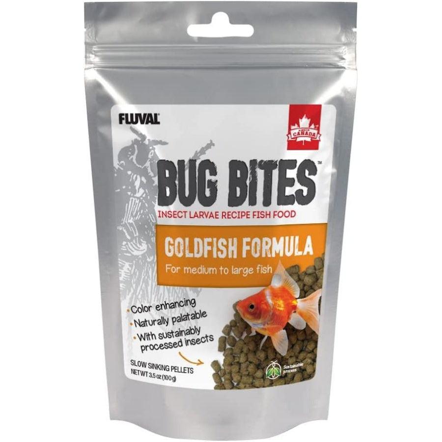 Fluval Bug Bites Goldfish Formula Pellets for Medium-Large Fish-Fish-Fluval-3.53 oz-