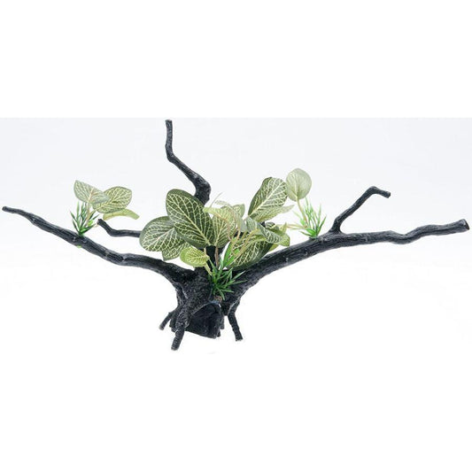 Penn Plax Driftwood Plant - Green - Wide-Fish-Penn Plax-1 Count-