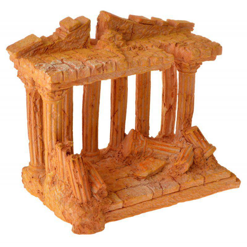 Exotic Environments Terra Cotta Temple Ruins-Fish-Blue Ribbon Pet Products-1 Count-