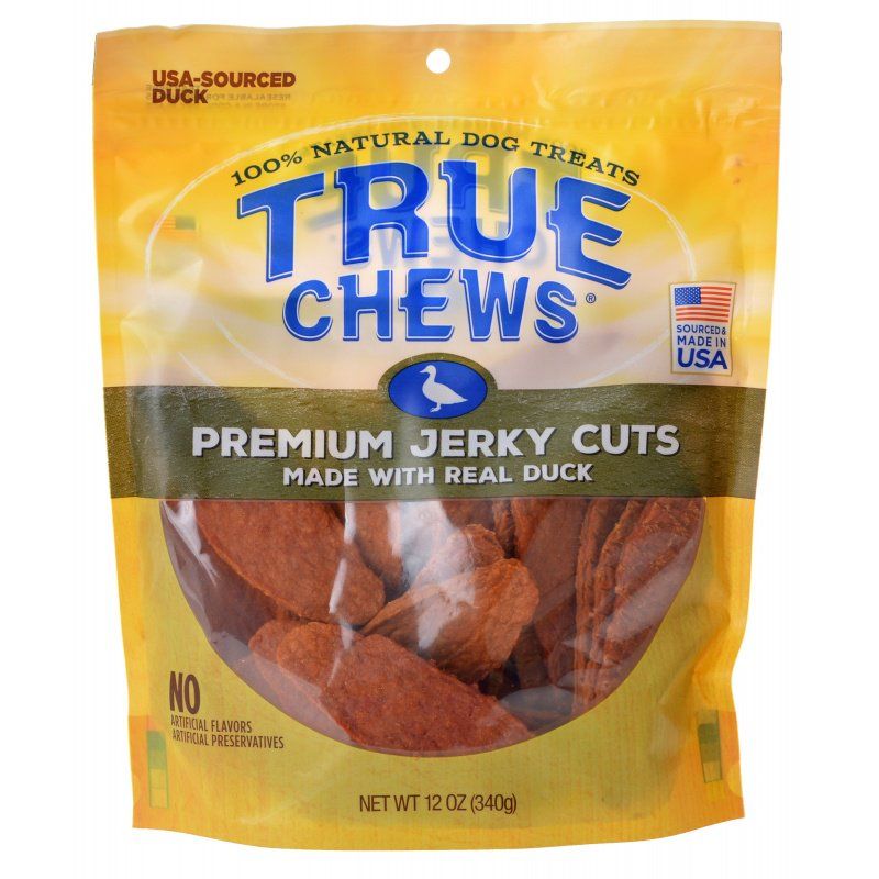 True Chews Premium Jerky Cuts with Real Duck-Dog-True Chews-12 oz-