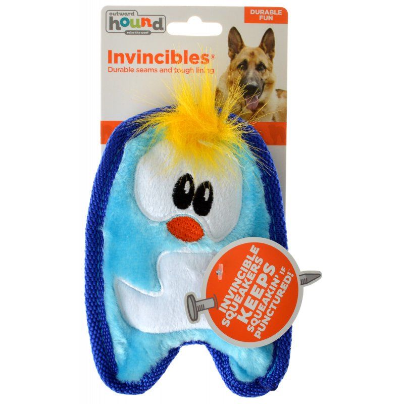 Outward Hound Invincibles Minis Penguin Dog Toy-Animals & Pet Supplies-BimBimPet-