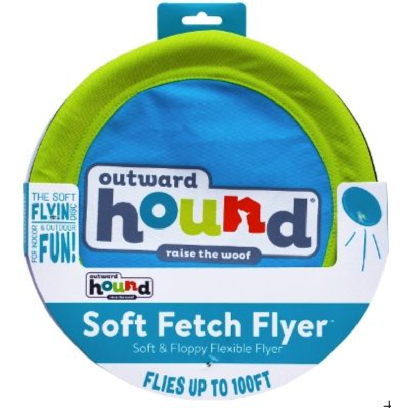 Outward Hound Soft Fetch Flyer Dog Toy-Animals & Pet Supplies-BimBimPet-