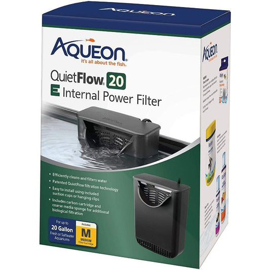 Aqueon Quietflow E Internal Power Filter-Fish-Aqueon-20 Gallons-