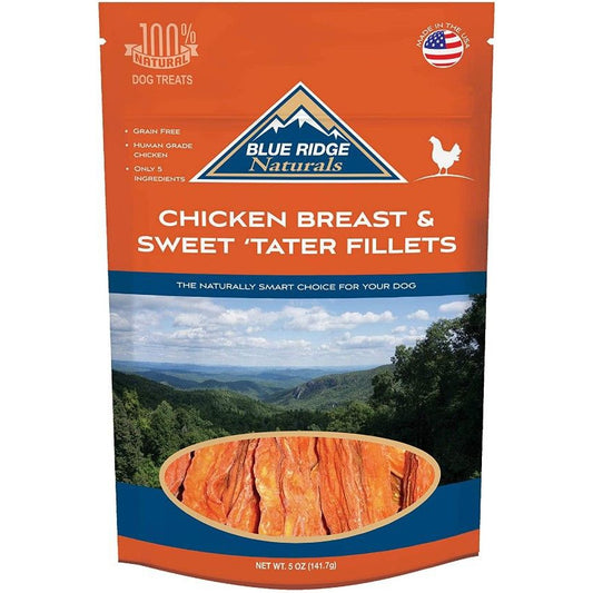 Blue Ridge Naturals Chicken Breast & Sweet Tater Fillets-Dog-Blue Ridge Naturals-5 oz-