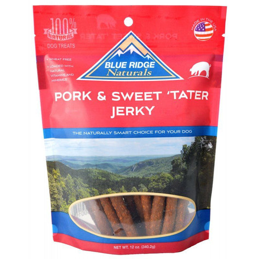 Blue Ridge Naturals Pork & Sweet Tater Jerky-Dog-Blue Ridge Naturals-12 oz-