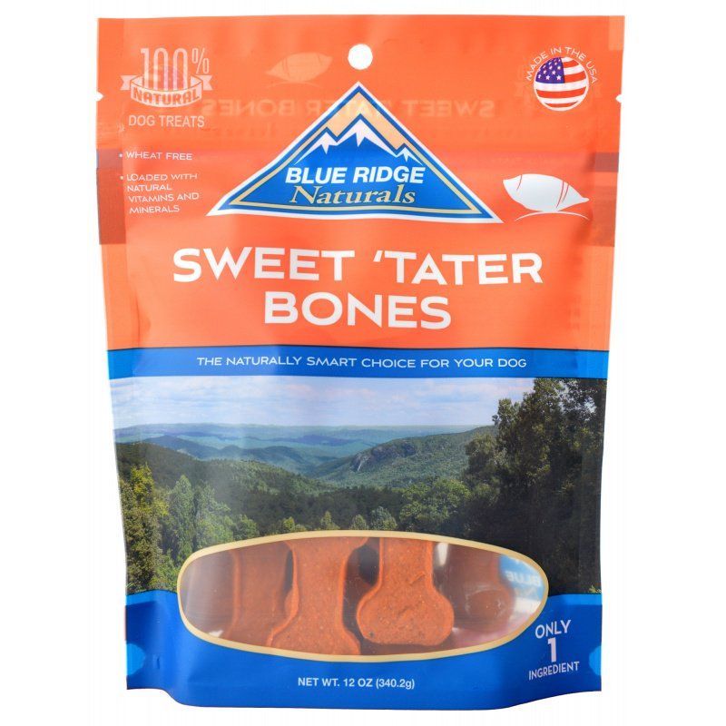 Blue Ridge Naturals Sweet Tater Bones-Dog-Blue Ridge Naturals-12 oz-