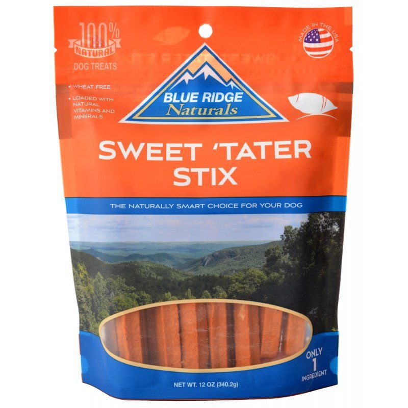 Blue Ridge Naturals Sweet Tater Stix-Dog-Blue Ridge Naturals-12 oz-