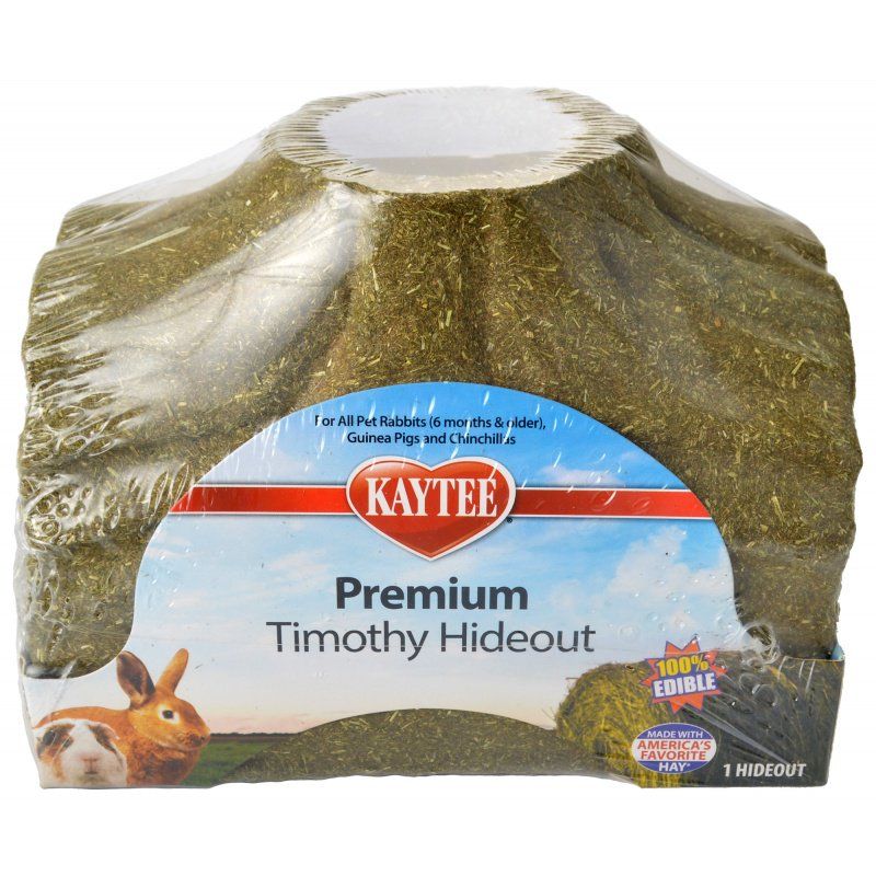 Kaytee Premium Timothy Hideout-Small Pet-Kaytee-Large - 1 Count-