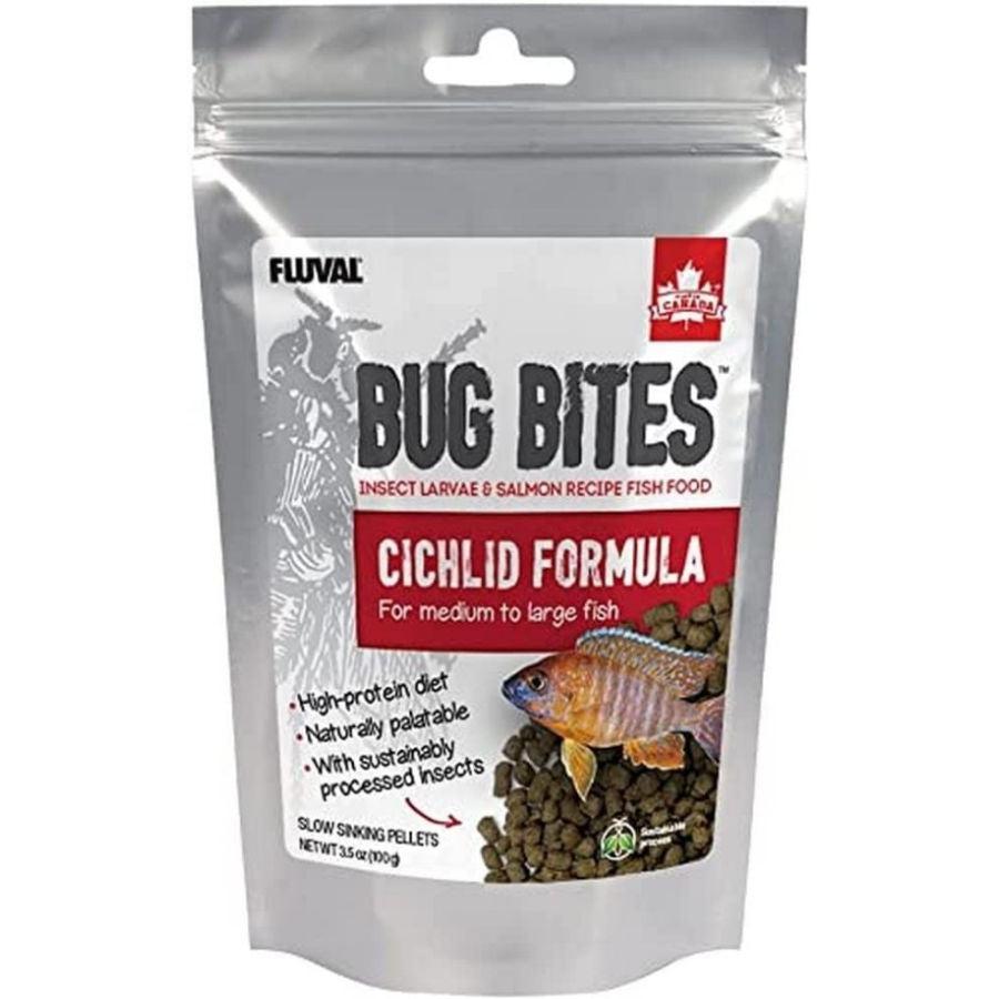 Fluval Bug Bites Cichlid Formula for Medium-Large Fish-Fish-Fluval-3.5 oz-