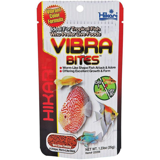 Hikari Vibra Bites Tropical Fish Food-Fish-Hikari-1.23 oz-