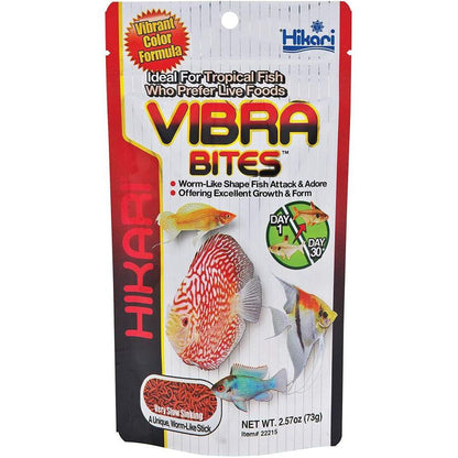 Hikari Vibra Bites Tropical Fish Food-Fish-Hikari-2.57 oz-