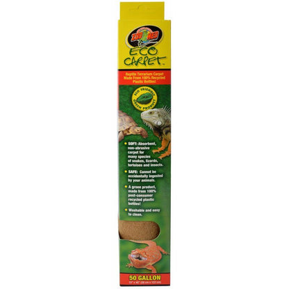 Zoo Med Eco Carpet Reptile Carpet - Tan-Reptile-Zoo Med-50 Gallon (15" x 48")-