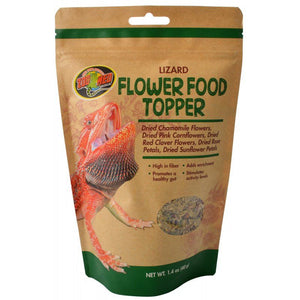 Zoo Med Lizard Flower Food Topper-Reptile-Zoo Med-1.4 oz-