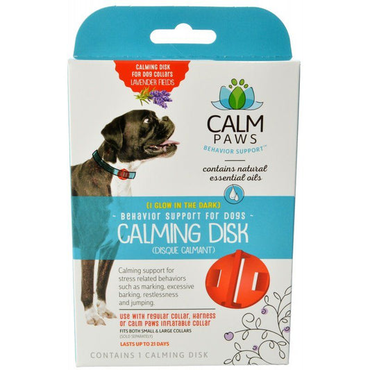 Calm Paws Calming Disk for Dog Collars-Dog-Calm Paws-1 Count-